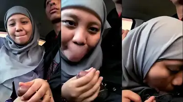 Ajirah Puspa Nyepong Dalam Mobil Sampai Muncrat